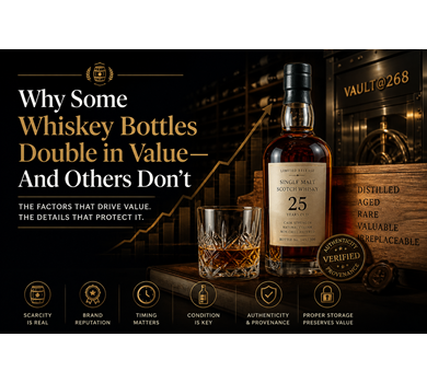 Safe Deposit Box - Why Some Whiskey Bottles Double in Value—And Others Don’t